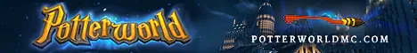 PotterworldMC 1.17 server banner