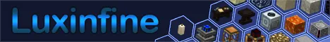 Luxinfine | Custom Infinity Minecraft FTB server banner