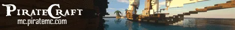 PirateCraft - Pirate Server banner
