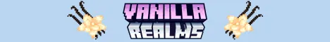 Vanilla Realms 1.17 server banner