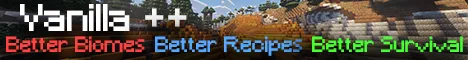 Vanilla ++ banner