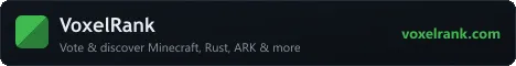 VoxelRank Minecraft ServerList Minecraft 1.7 server banner