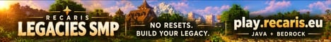 Recaris Legacies SMP banner
